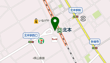 toto取扱 北本駅宝くじショップの地図画像