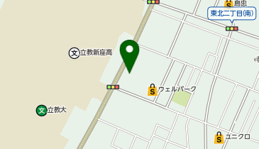 toto取扱 いなげや新座東宝くじショップの地図画像