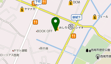 toto取扱 おしろタウンシャオ 1F インフォメーションカウンターの地図画像