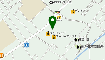 toto取扱 コピオ入間下藤沢店(宝くじ売場)の地図画像