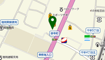 toto取扱 (株)メルヴェーユ 香椎団地店の地図画像