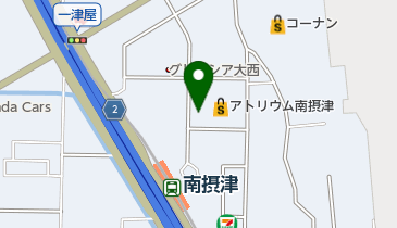 toto取扱 摂津ラッキーステーションの地図画像