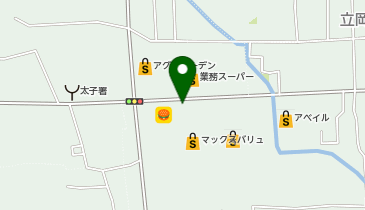 toto取扱 マックスバリュ太子南店の地図画像