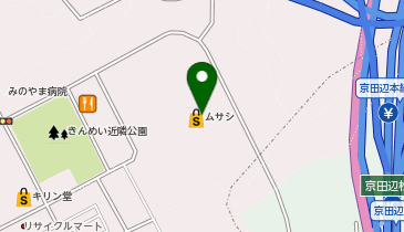 toto取扱 ホームセンタームサシ京都八幡店の地図画像