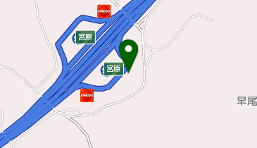 toto取扱 宮原サービスエリア下り線の地図画像