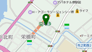 toto取扱 南海堺駅店の地図画像