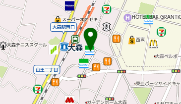 toto取扱 大森駅東口ウインズショップ92の地図画像