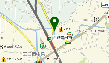 toto取扱 二日市イオンチャンスセンターの地図画像