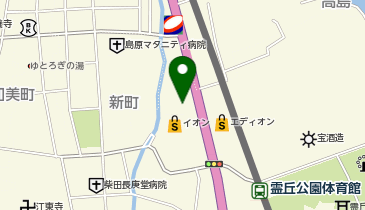 toto取扱 イオン島原チャンスセンターの地図画像