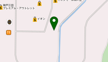 toto取扱 イオンモール神戸北 宝くじプラザの地図画像