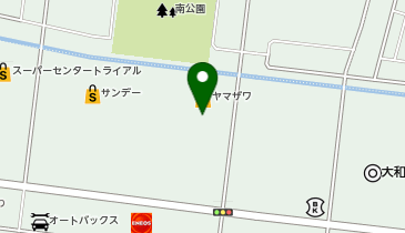 toto取扱 ヤマザワ吉岡店宝くじ夢売場 の地図画像