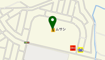 toto取扱 ホームセンタームサシ名取店 宝くじ売場の地図画像