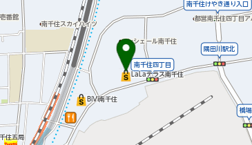 toto取扱 リブレ京成南千住店ロッタリーショップの地図画像