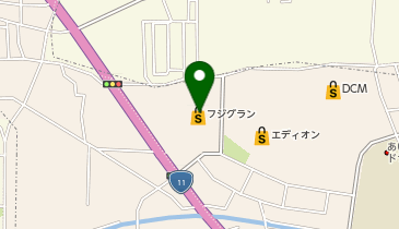 toto取扱 重信フジチャンスセンターの地図画像