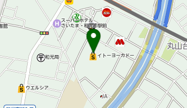toto取扱 和光イトーヨーカドーチャンスセンターの地図画像