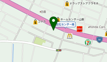 toto取扱 結城とりせんチャンスセンターの地図画像