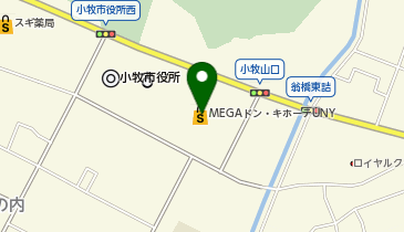 toto取扱 小牧MEGAドン・キホーテUNYチャンスセンターの地図画像