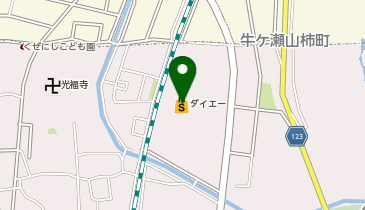 toto取扱 桂南ダイエーチャンスセンターの地図画像