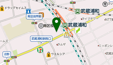 toto取扱 武蔵浦和チャンスセンターの地図画像