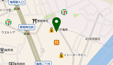toto取扱 アリオ亀有チャンスセンターの地図画像