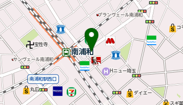 toto取扱 南浦和東口チャンスセンターの地図画像