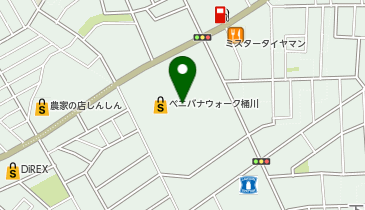 toto取扱 桶川ベニバナウォークチャンスセンターの地図画像