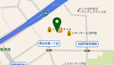 toto取扱 北戸田イオンチャンスセンターの地図画像