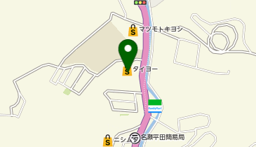 toto取扱 平田タイヨーチャンスセンターの地図画像