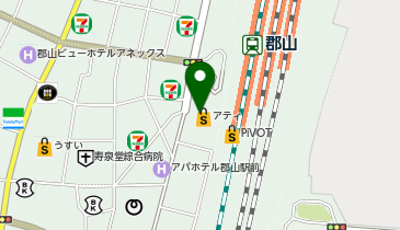 toto取扱 郡山駅前チャンスセンターの地図画像