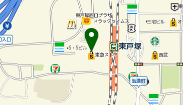 toto取扱 東戸塚駅西口チャンスセンターの地図画像