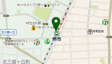 toto取扱 ドリームスクウェアJR堺市の地図画像
