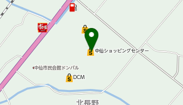 toto取扱 中仙イオンチャンスセンターの地図画像