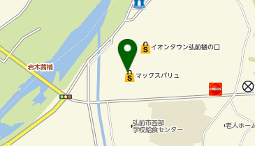 toto取扱 弘前樋の口イオンタウンチャンスセンターの地図画像