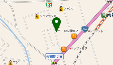 toto取扱 南岩国ゆめタウンチャンスセンターの地図画像