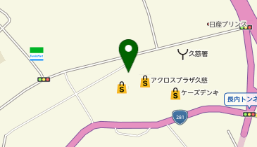 toto取扱 ジョイス久慈チャンスセンターの地図画像