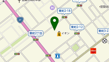 toto取扱 室蘭イオンチャンスセンターの地図画像