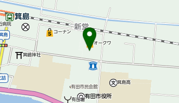 toto取扱 箕島オークワチャンスセンターの地図画像