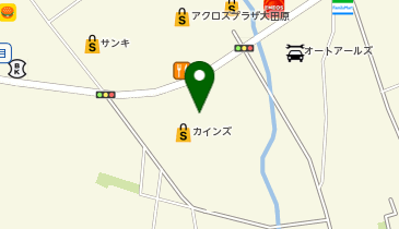 toto取扱 大田原カインズチャンスセンターの地図画像