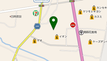 toto取扱 高萩イオンチャンスセンターの地図画像