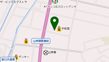 toto取扱 高富平和堂チャンスセンターの地図画像