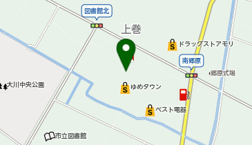 toto取扱 大川ゆめタウンチャンスセンターの地図画像