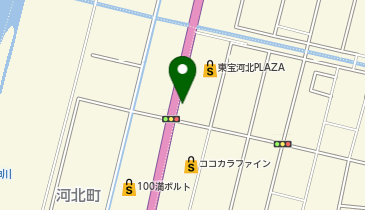 toto取扱 倉吉河北プラザチャンスセンターの地図画像