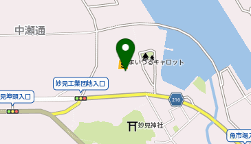 toto取扱 まいづるCARROT店 宝くじ売場の地図画像