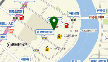 toto取扱 鶴見中央チャンスセンターの地図画像