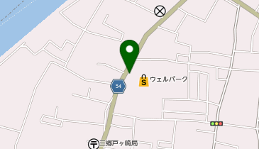 toto取扱 三郷いなげやチャンスセンターの地図画像