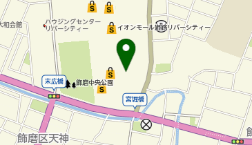 toto取扱 リバーシティチャンスセンターの地図画像