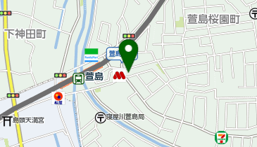 toto取扱 京阪萱島宝くじ売場の地図画像