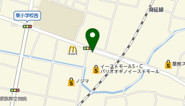 toto取扱 イーストモールチャンスセンターの地図画像