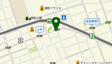 toto取扱 阪神御影チャンスセンターの地図画像