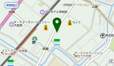 toto取扱 堺チャンスセンターの地図画像